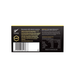 UMF 12+/MGO 354+ Mānuka Honey with Lemon Lozenges