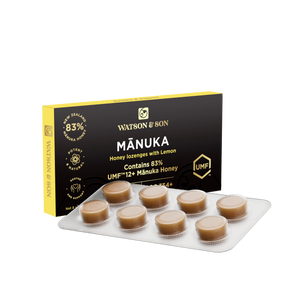 UMF 12+/MGO 354+ Mānuka Honey with Lemon Lozenges
