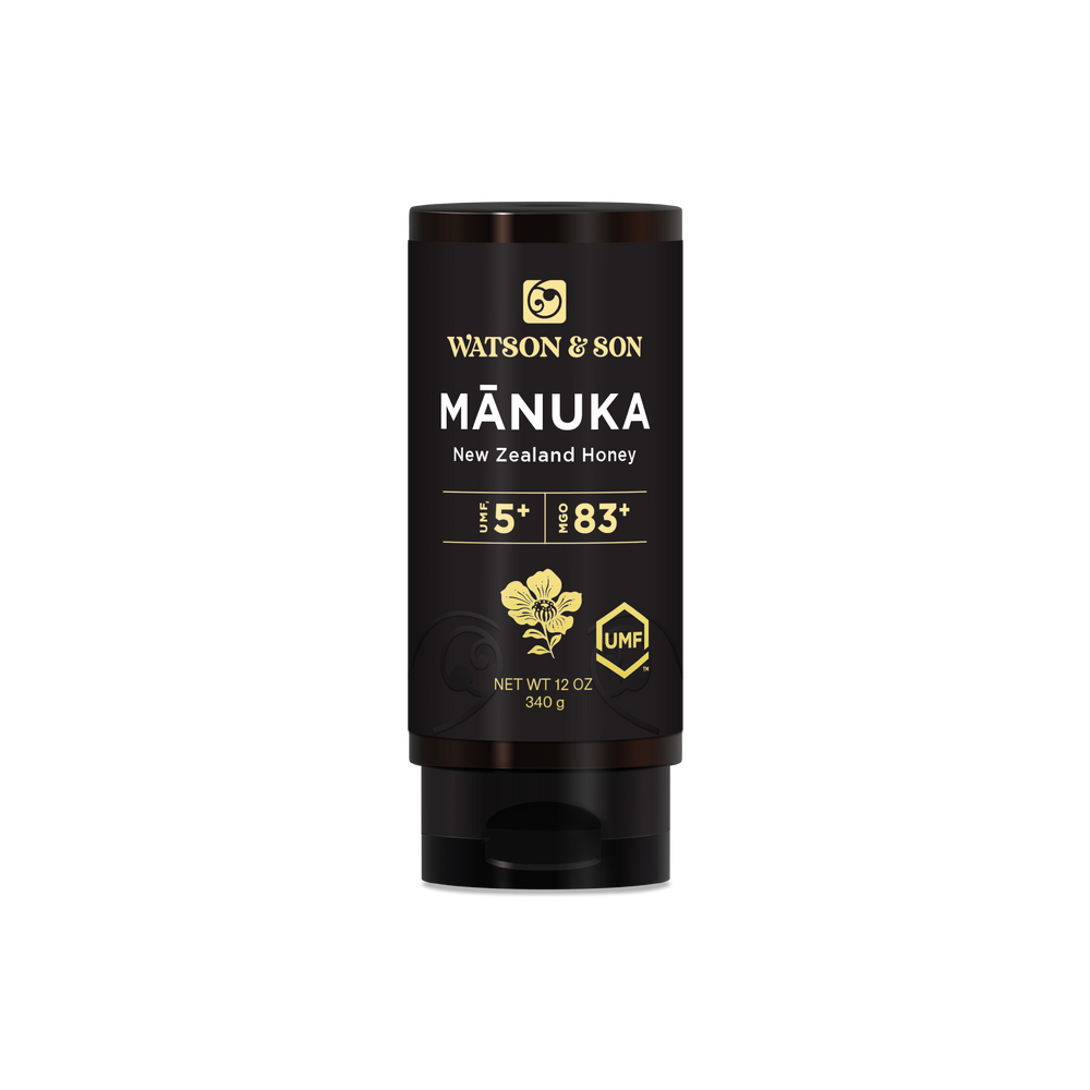 UMF 5+/MGO 83+ MANUKA HONEY SQUEEZE BOTTLE