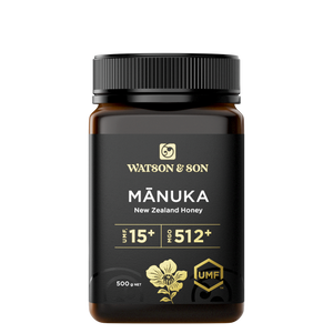 UMF 15+/MGO 512+  Mānuka Honey